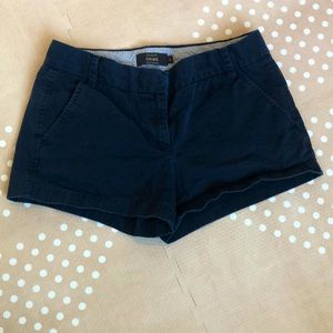 Navy J. Crew Chinos Shorts
